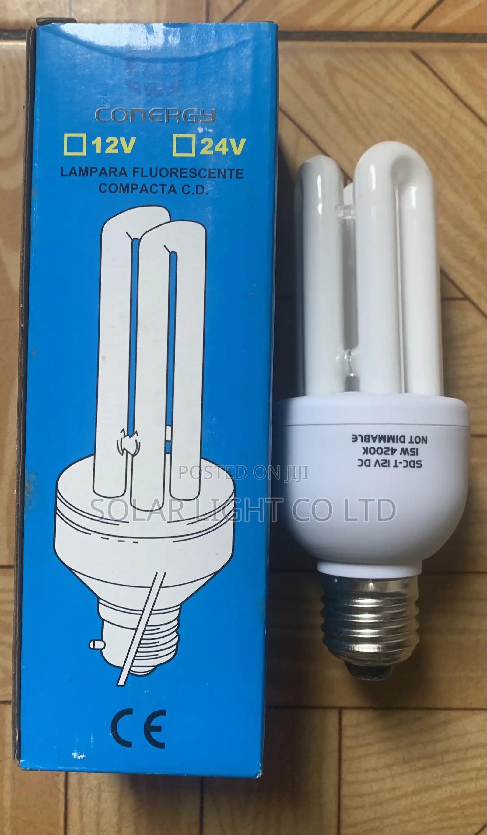 15W Cfl DC Bulb- Conergy