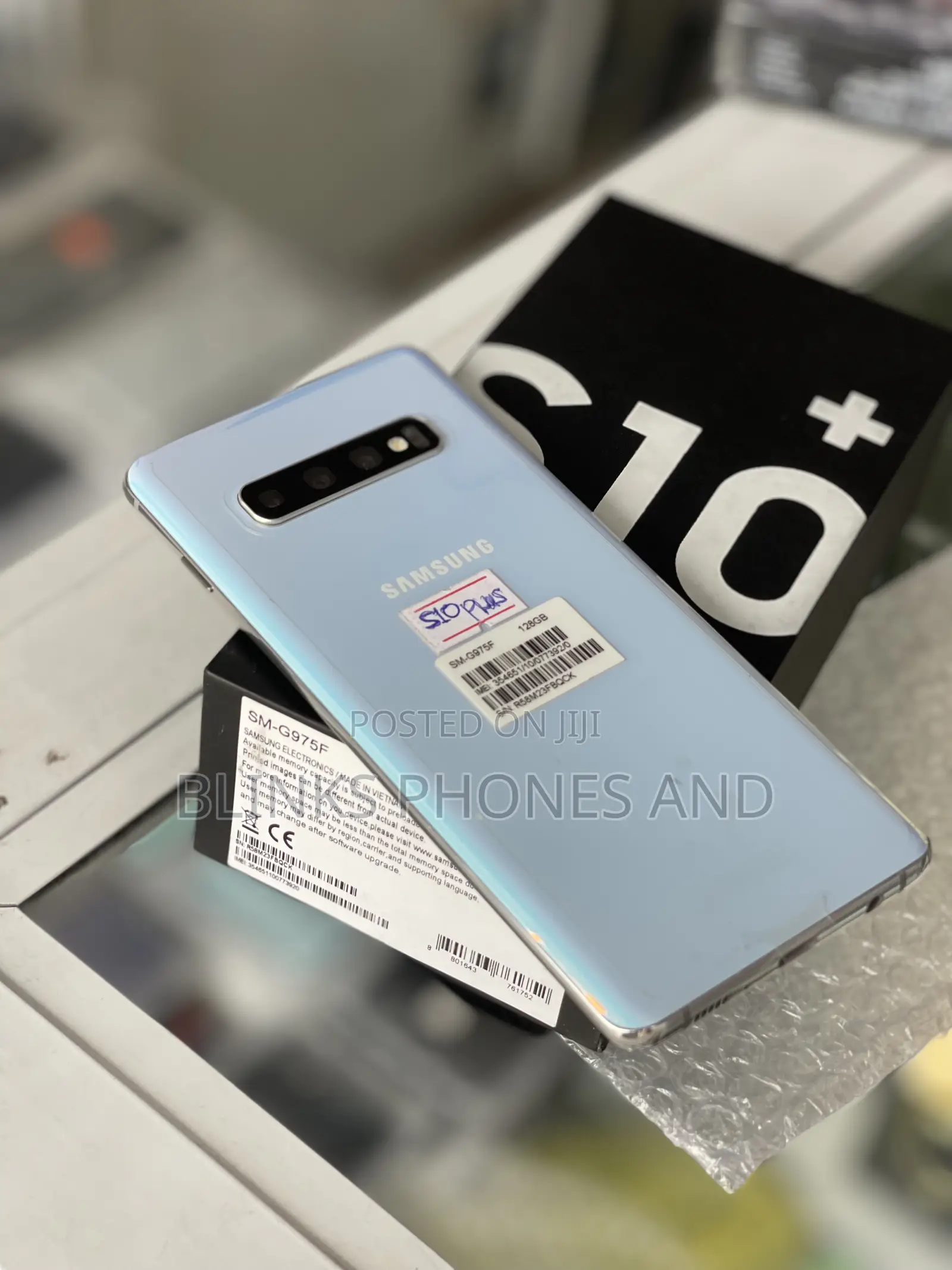 New Samsung Galaxy S10 Plus 128 GB White