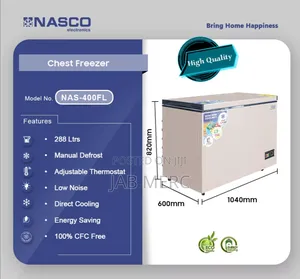 Nasco-288-ltrs-chest-freezer Gold Colour Chest Freezer New