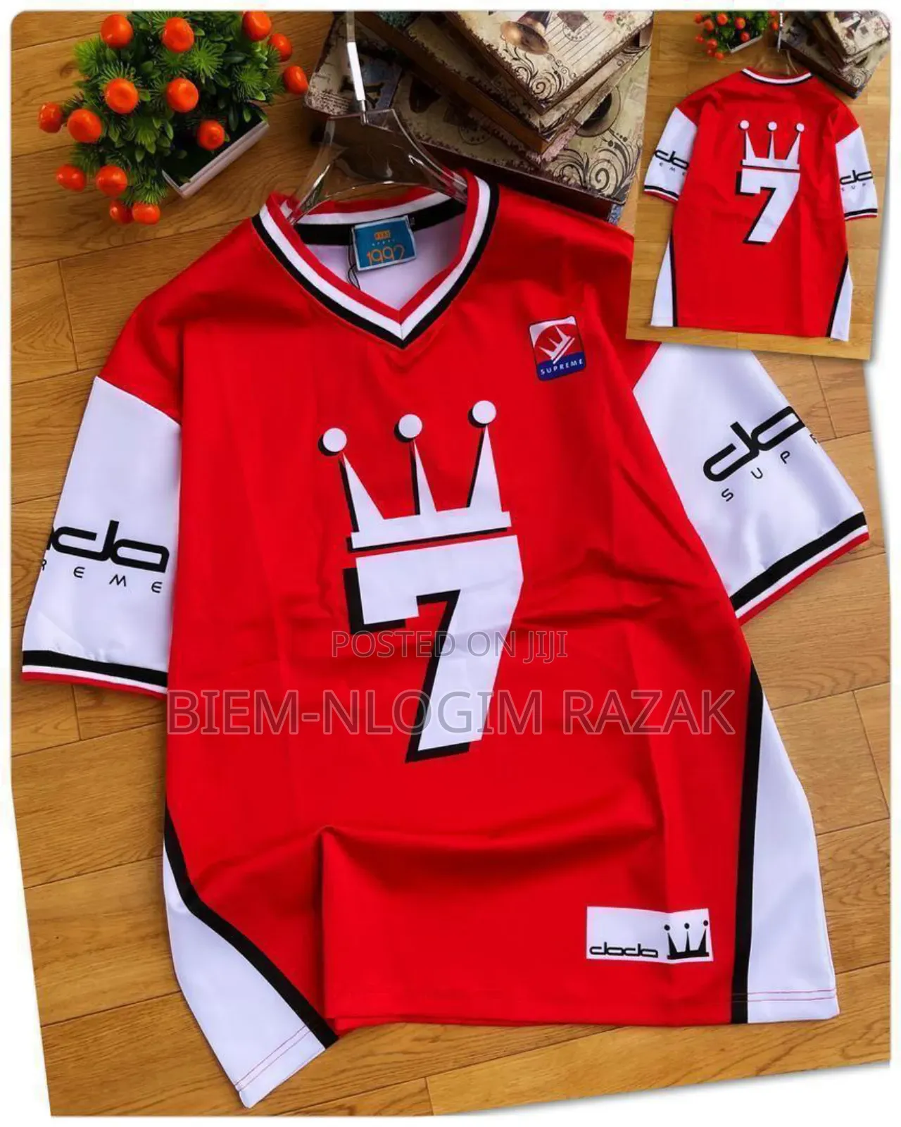 High Quality Supreme Jerseys Available in Stock