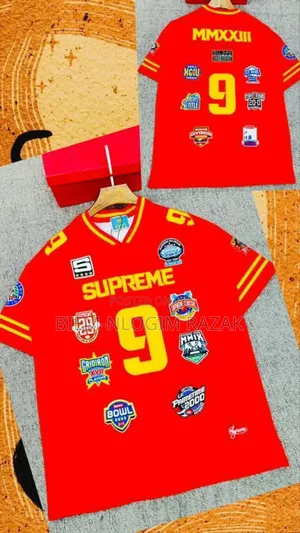High Quality Supreme Jerseys Available in Stock