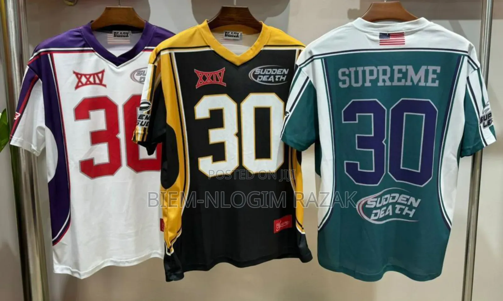 High Quality Supreme Jerseys Available in Stock