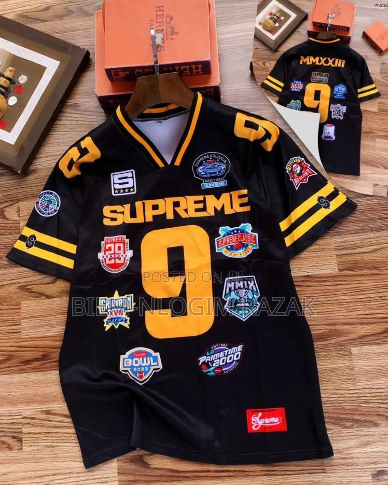 High Quality Supreme Jerseys Available in Stock