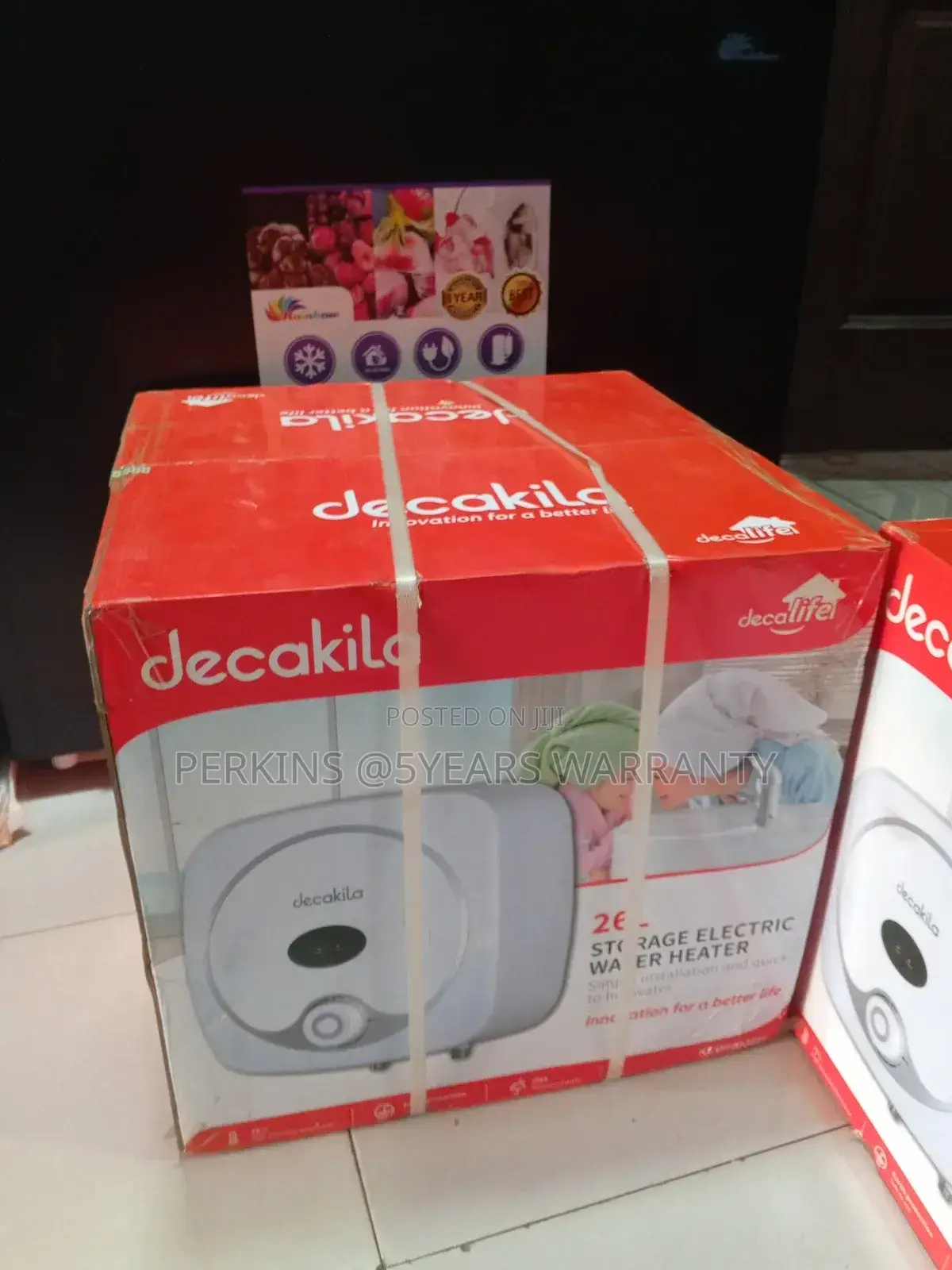 Decakila 26liters Storage Water Heater 75°C Brand New