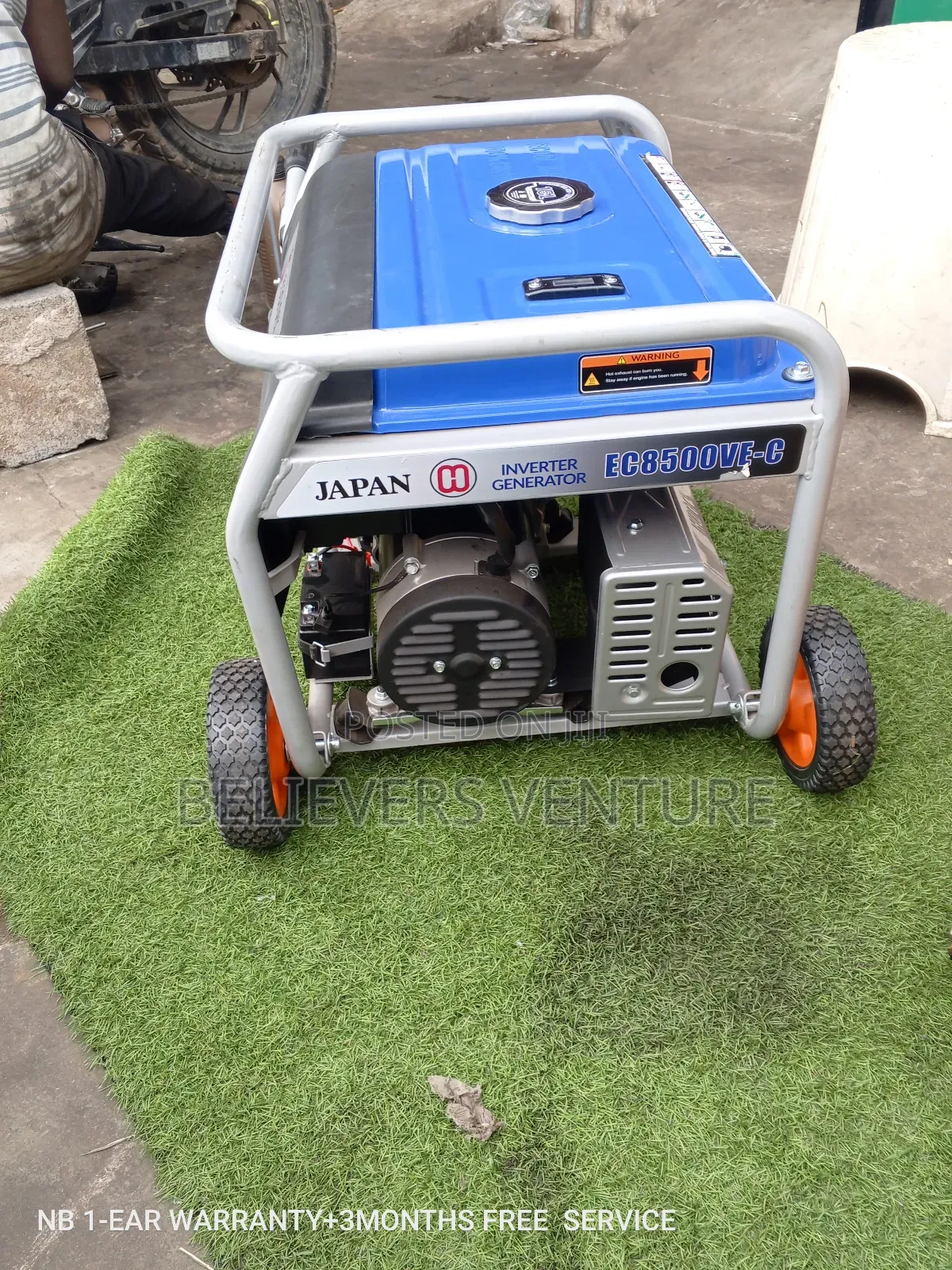 Ecoolmax Geneset Silent Petrol 7.5kw 8500W Key Japan Made
