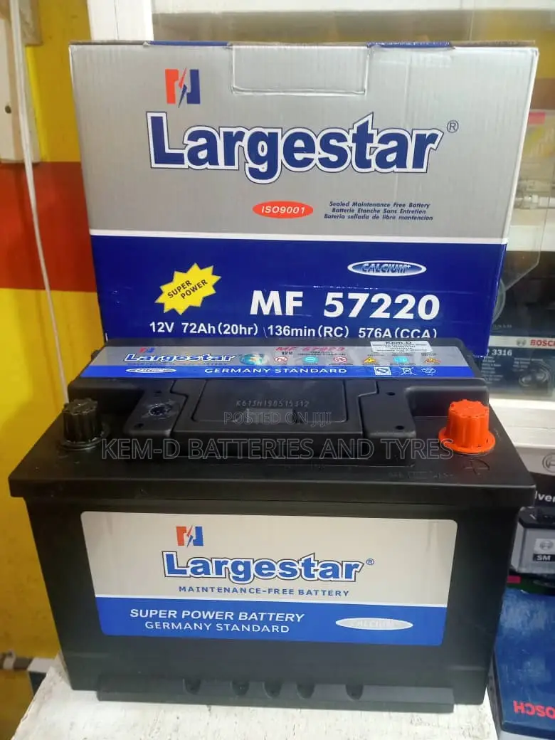 15 Plates Largester Car Battery + Free Delivery