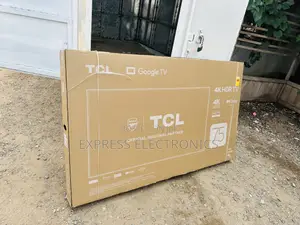 Slim Sleek Design Uhd Smart TCL 75”P635
