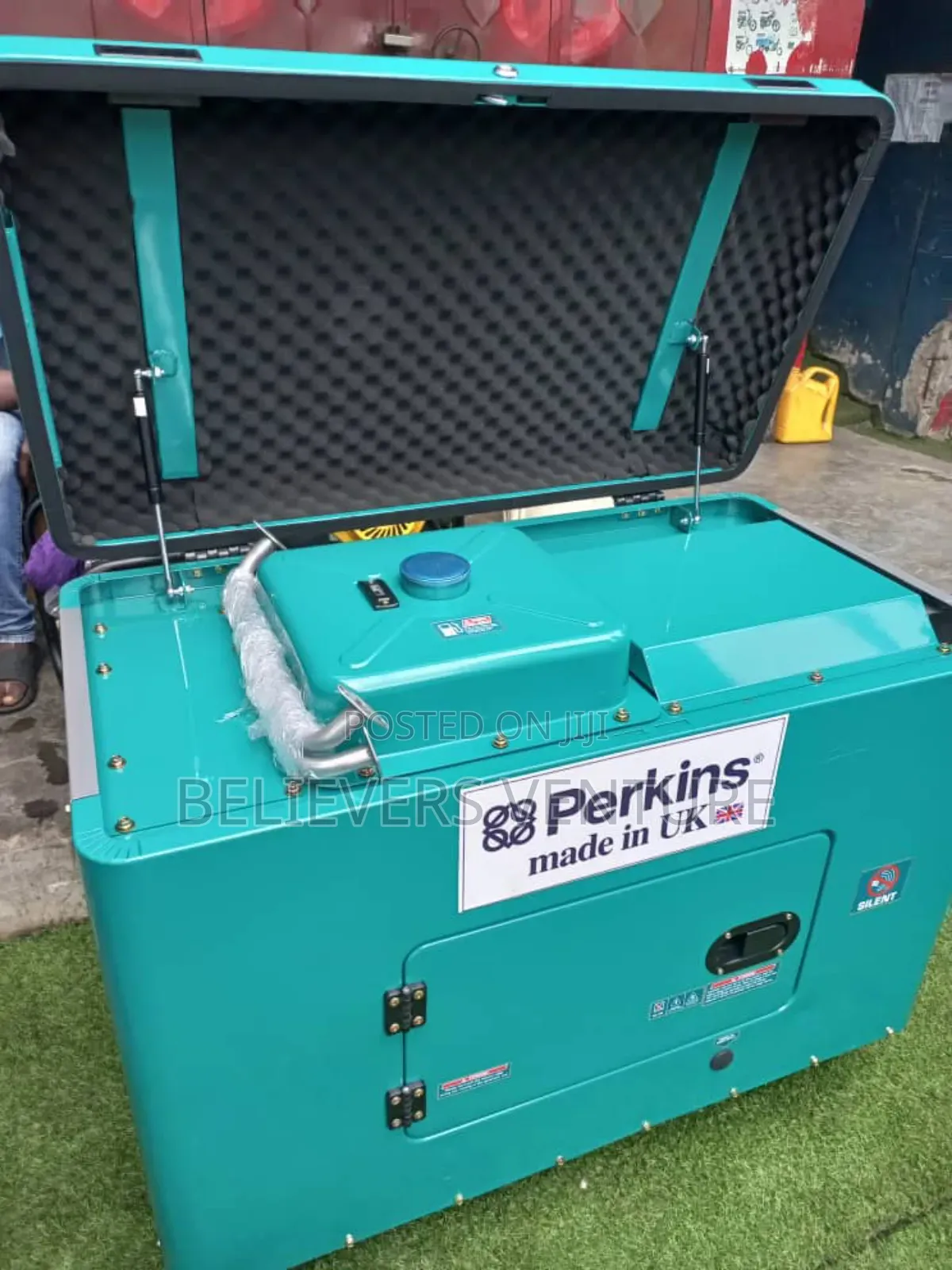 Perkins Generator Silent Diesel 18kva Key Start Original