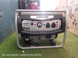 Kemage Geneset Silent Petrol 7.0kw 8000W Pullstart Brand New
