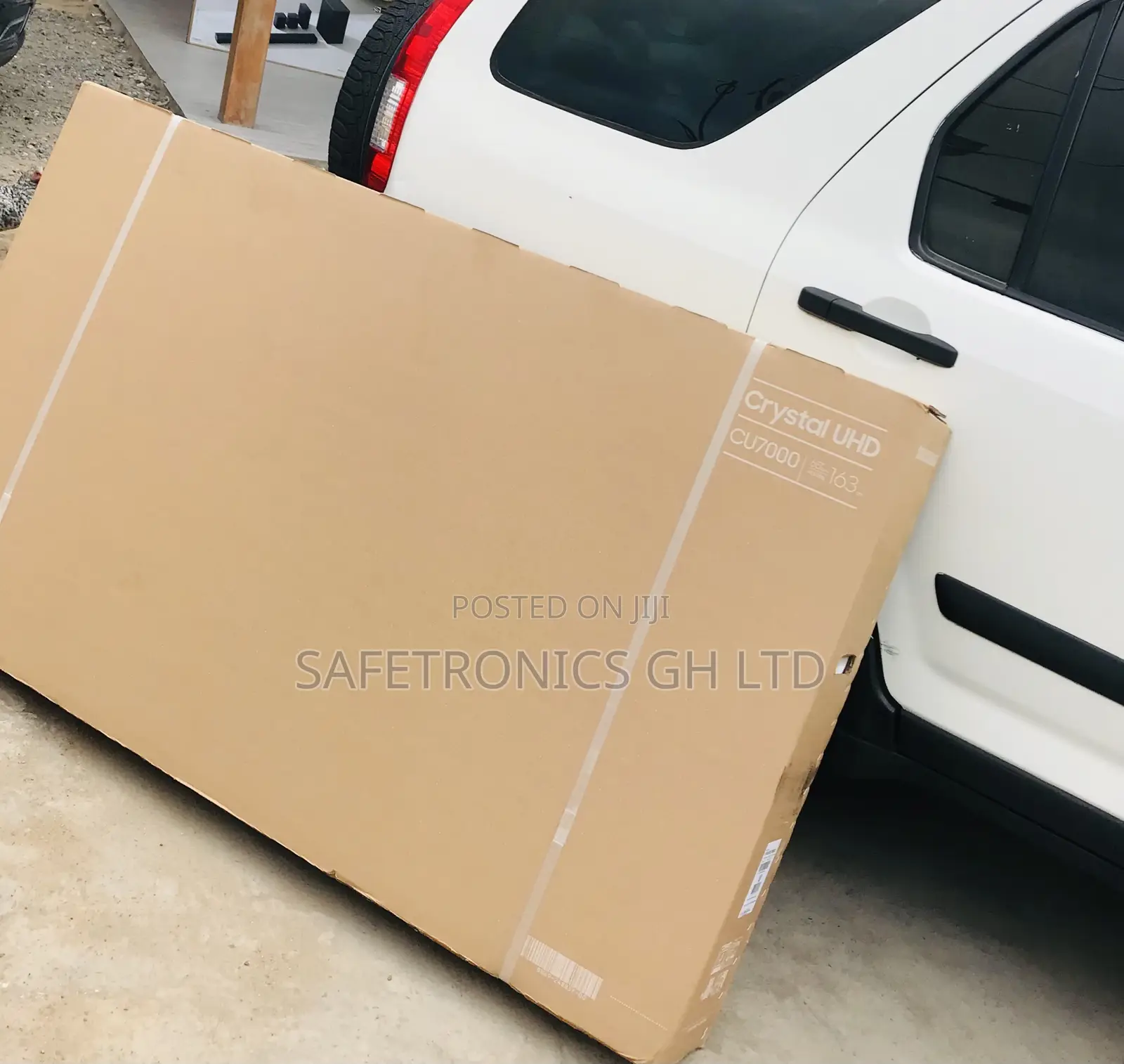 Black Samsung Cu80 75 Inch Uhd Sleek Led Tv