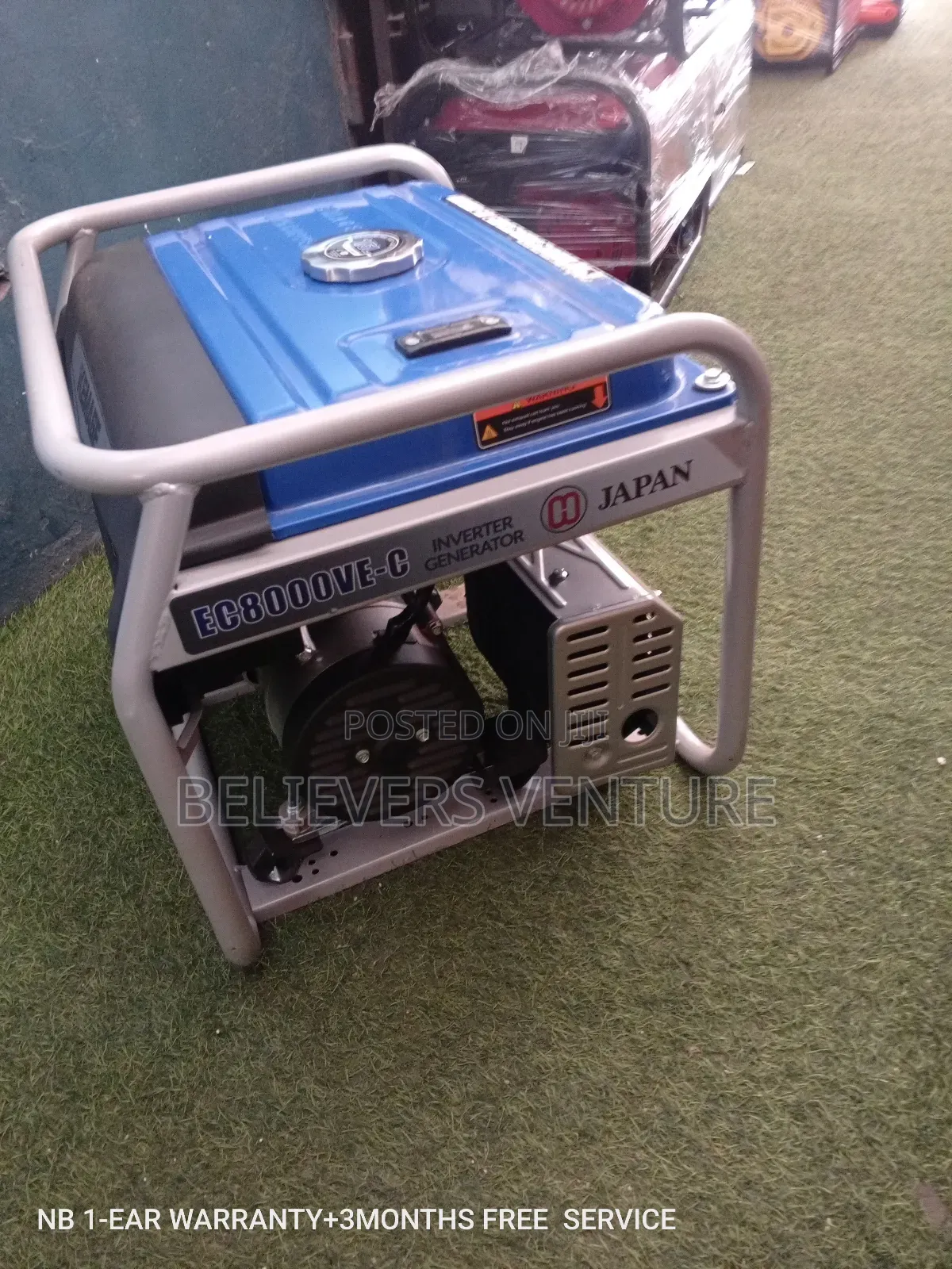 EC8000VE-C Kemage Generator 7.0kw 8000W Pull Start Silent