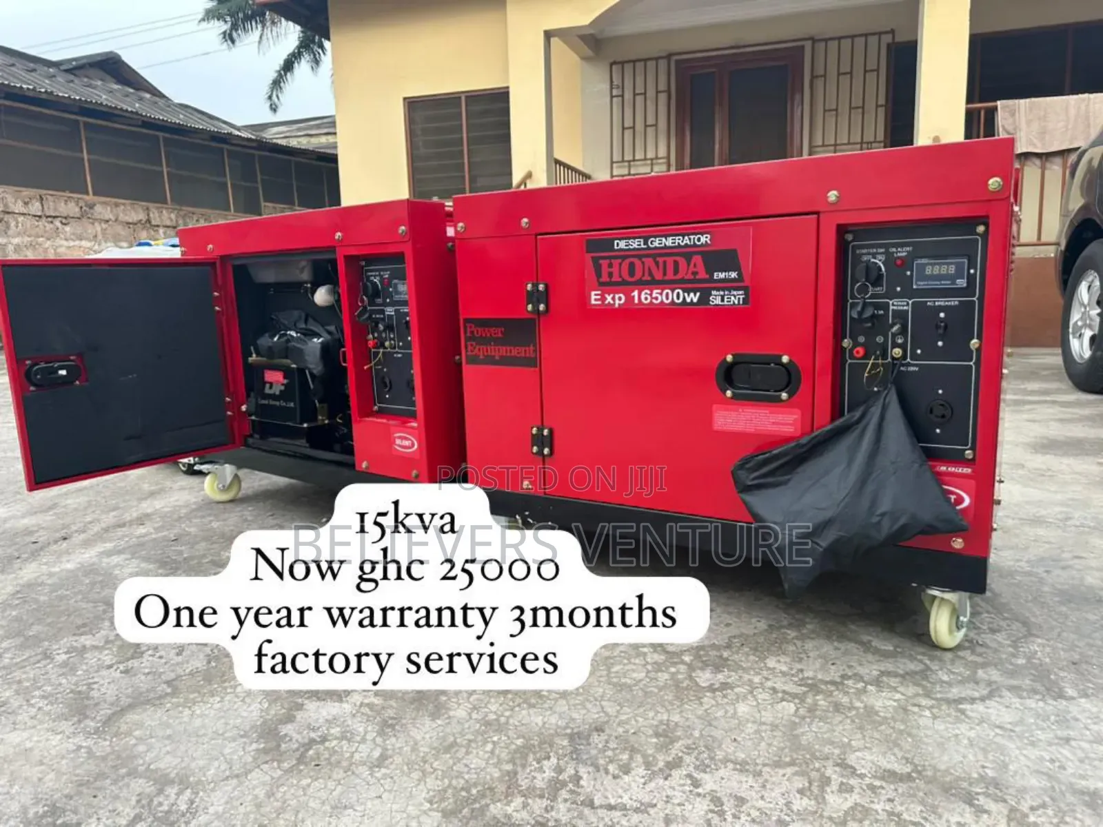Honda Generator 16500W Silent Diesel Keystart Japan Made