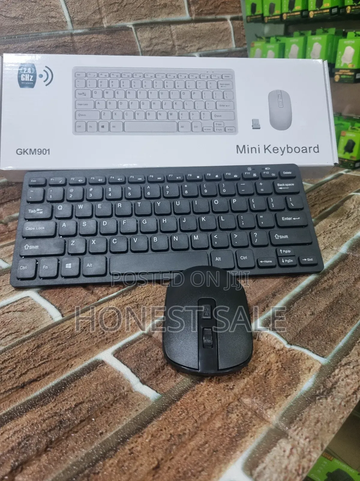 Gkm901 Wireless Mini Keyboard With Mouse
