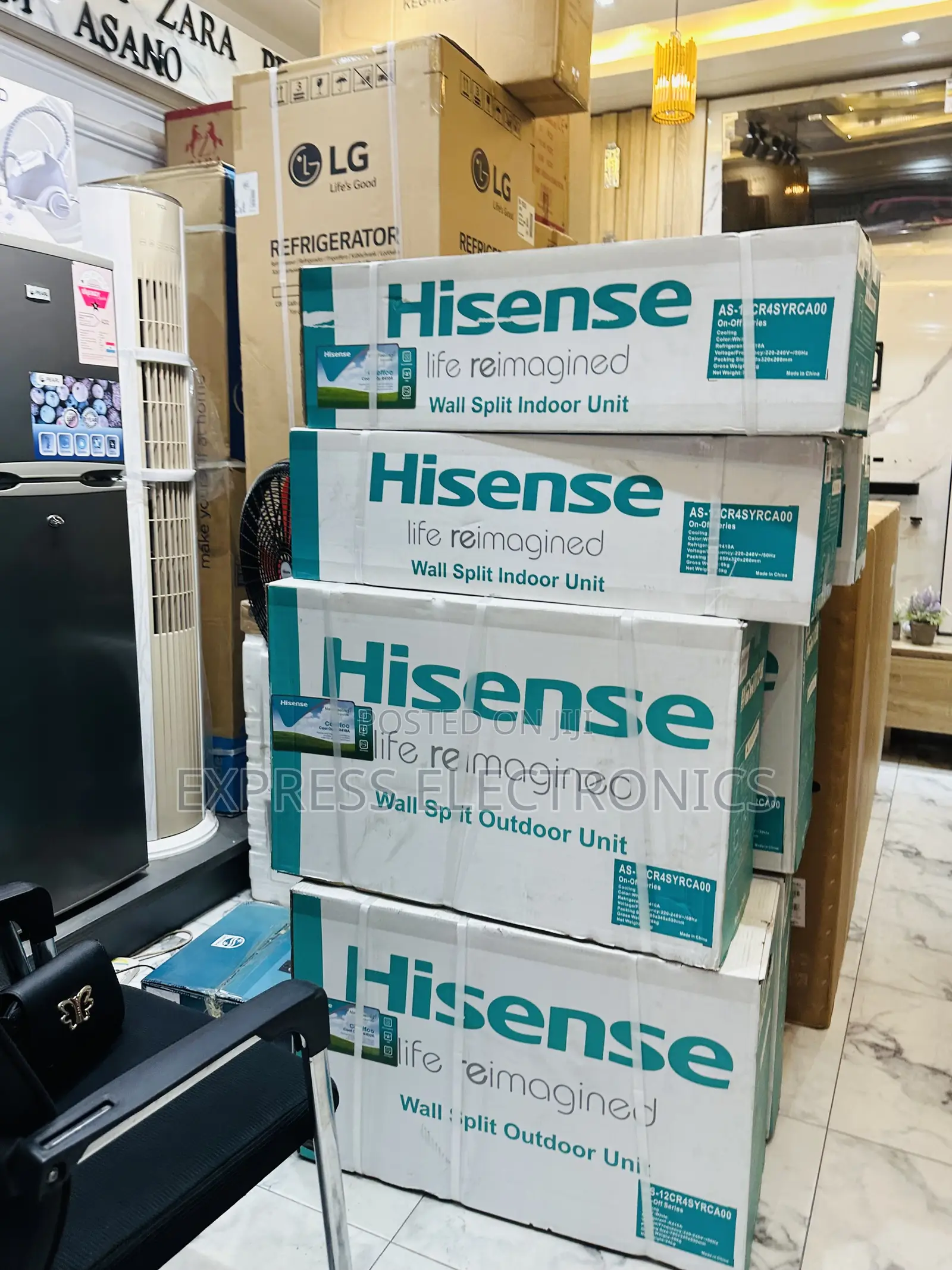 Stay Chill Refreshing Split R410 Gas Hisense 2.5hp