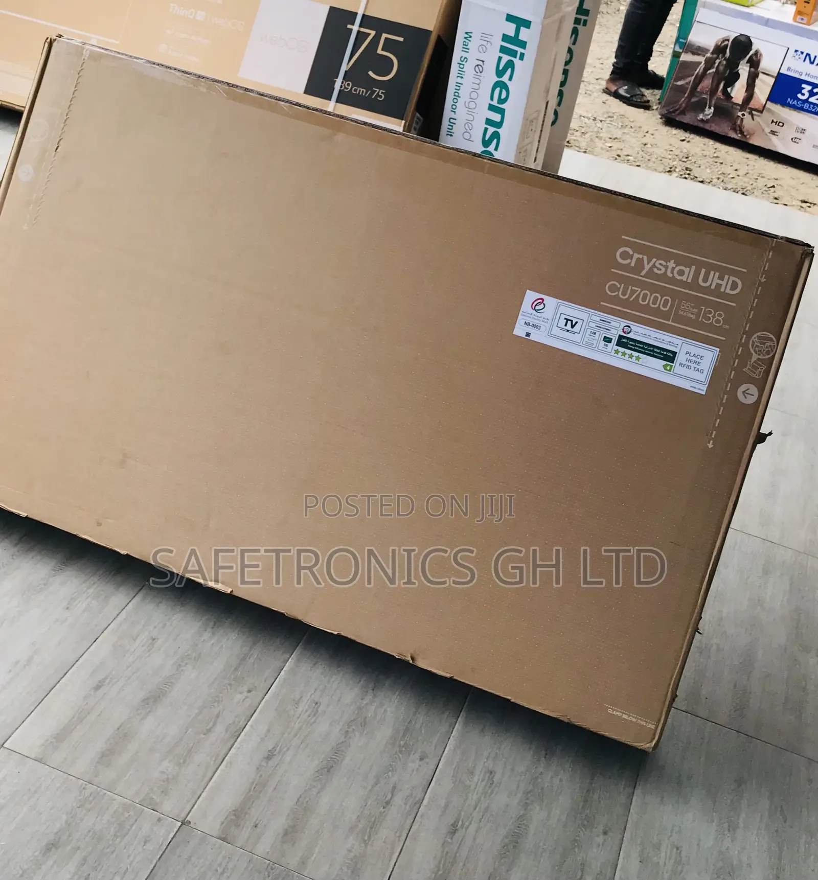 Samsung 55 Inch Smart Led Uhd Android Cu80 Tv