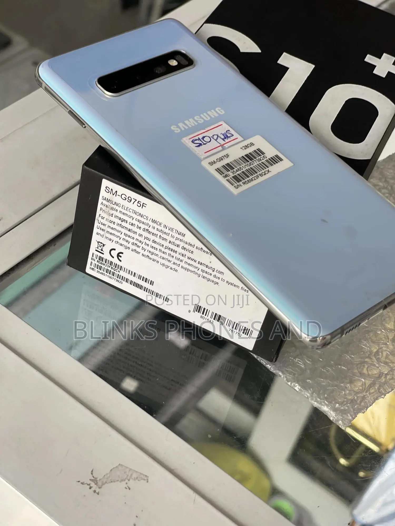 New Samsung Galaxy S10 Plus 128 GB White
