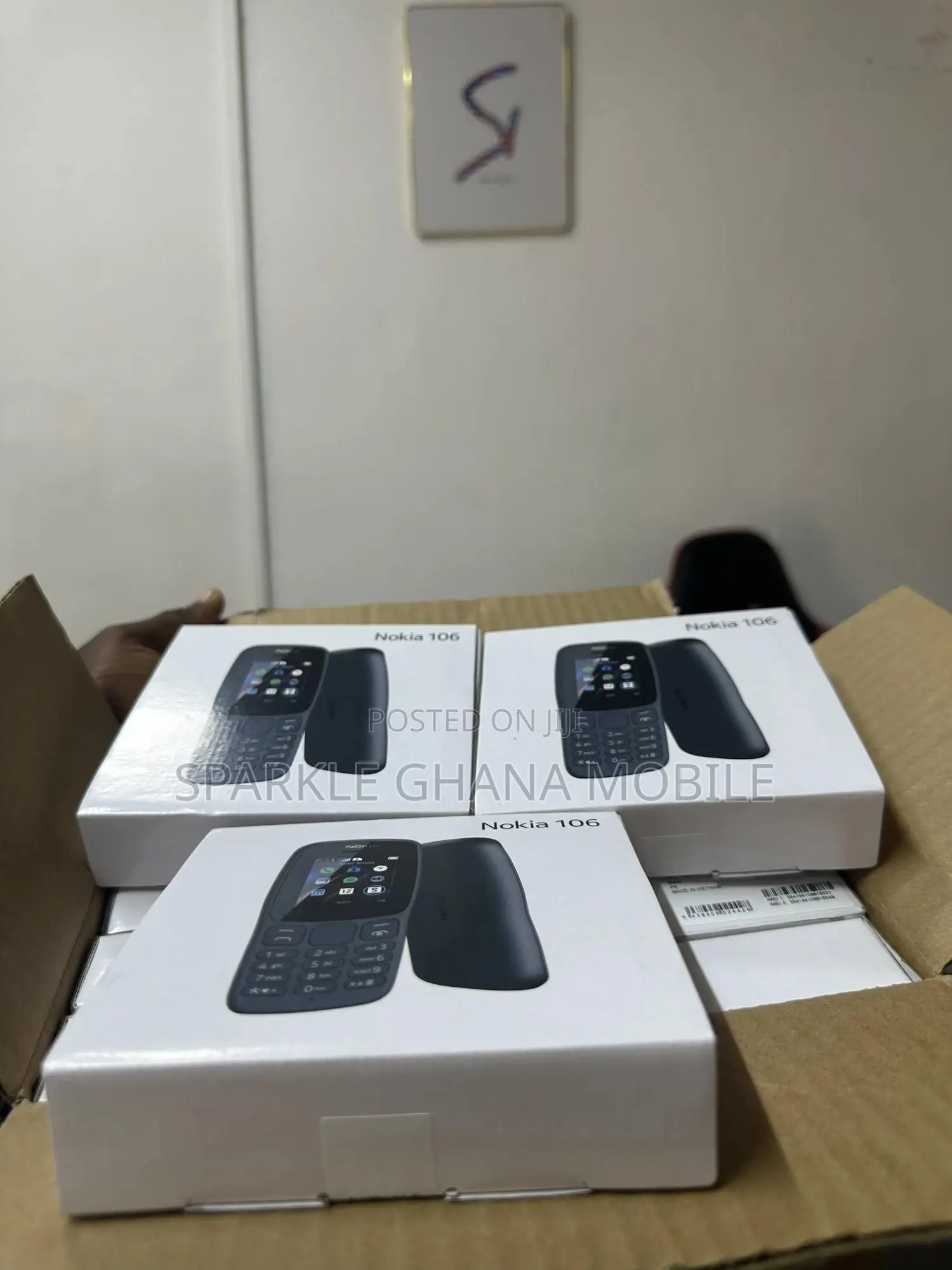 New Nokia 106 Black