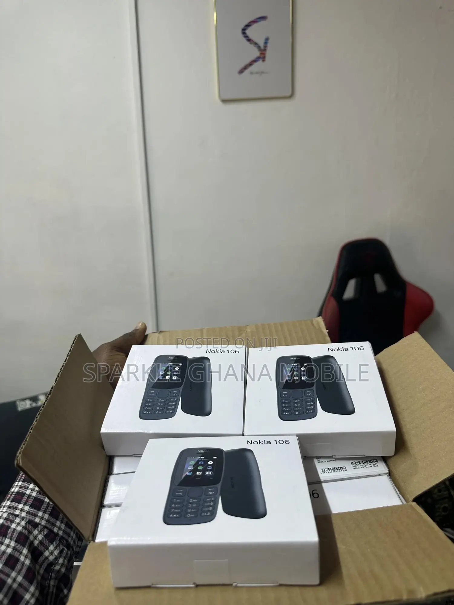 New Nokia 106 Black