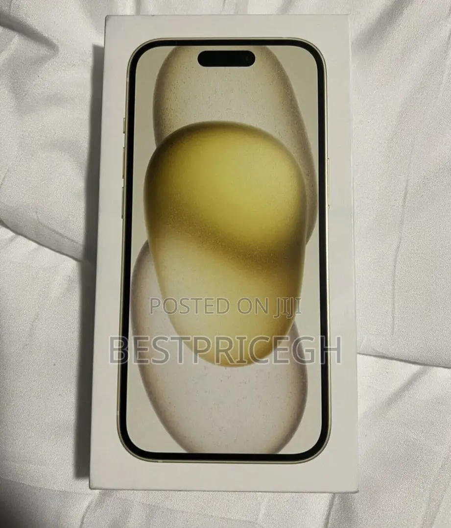 New Apple iPhone 15 128 GB Yellow
