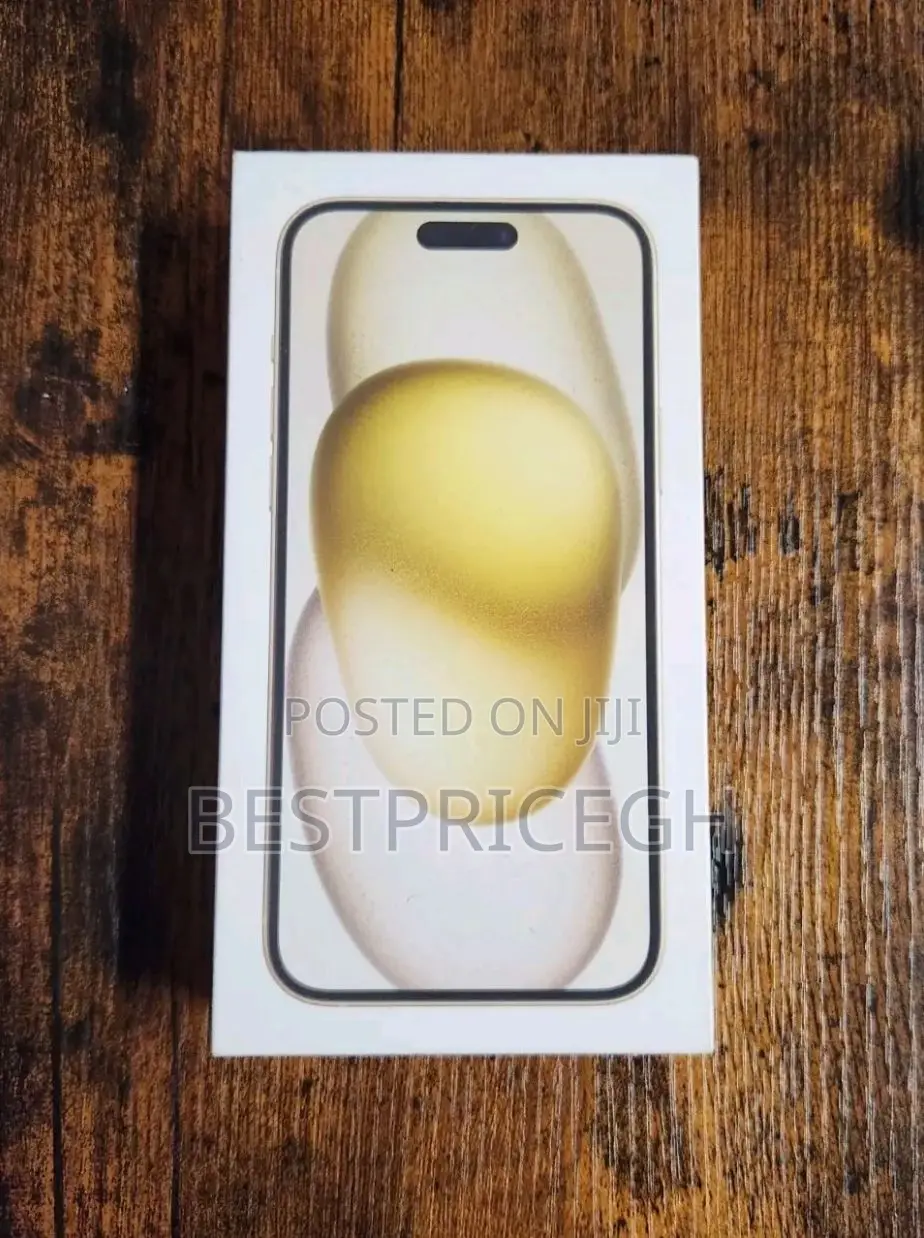 New Apple iPhone 15 Plus 128 GB Yellow
