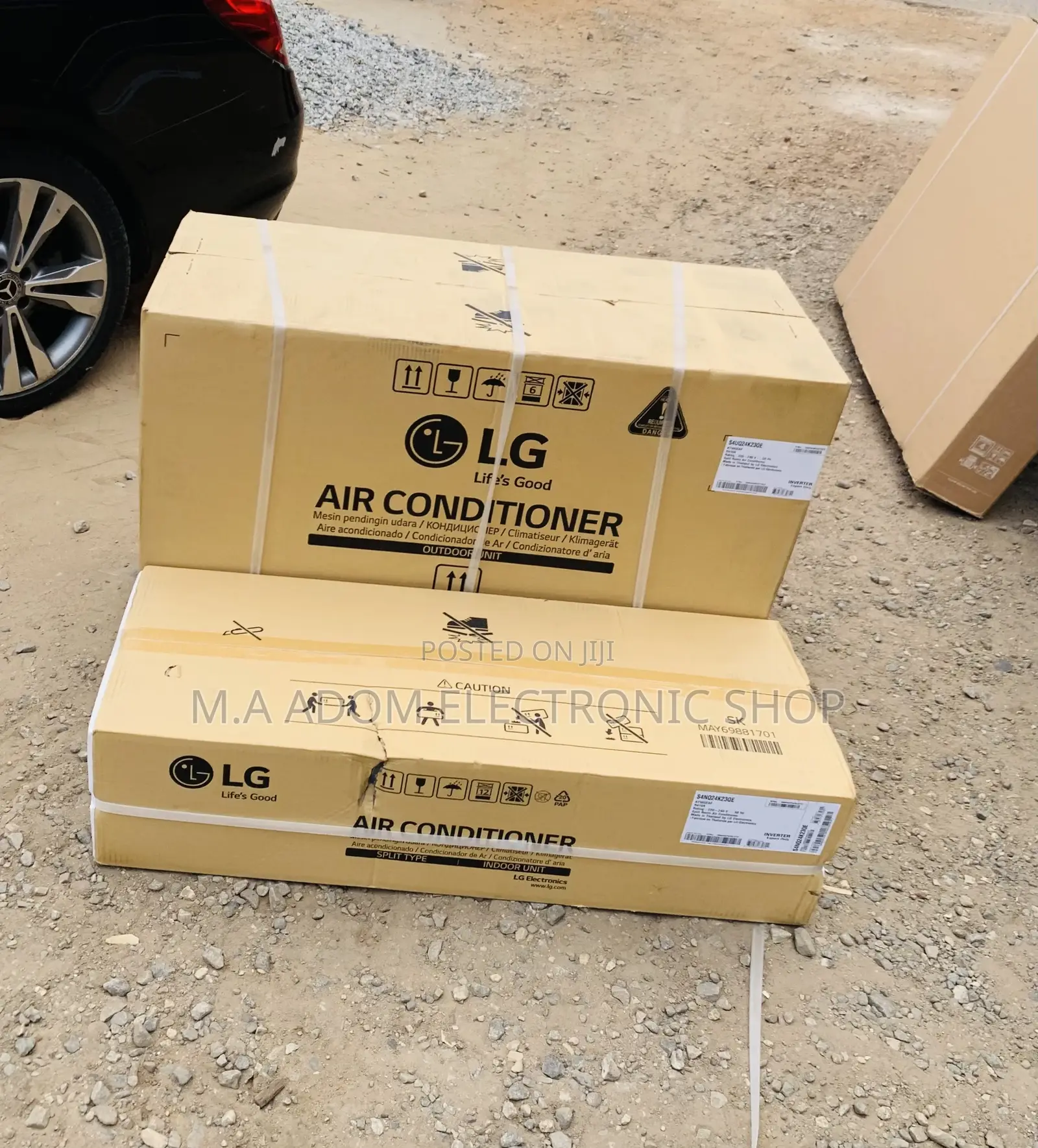 Long Lasting LG S4-Q24k23 2.5hp Dual Inverter Ac(White).