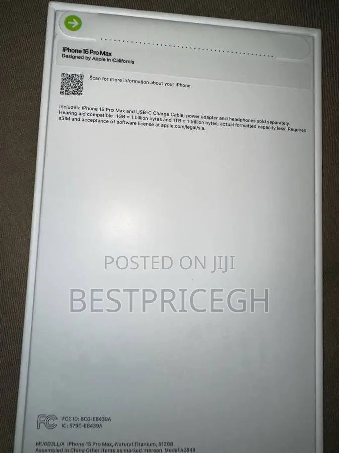 New Apple iPhone 15 Pro Max 512 GB