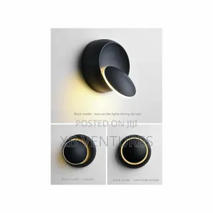 Rotating Eclipse Wall Light