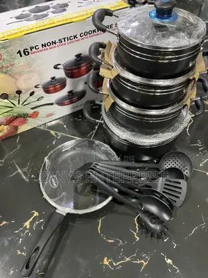 Non Stick Amel Cookware Set 16pcs