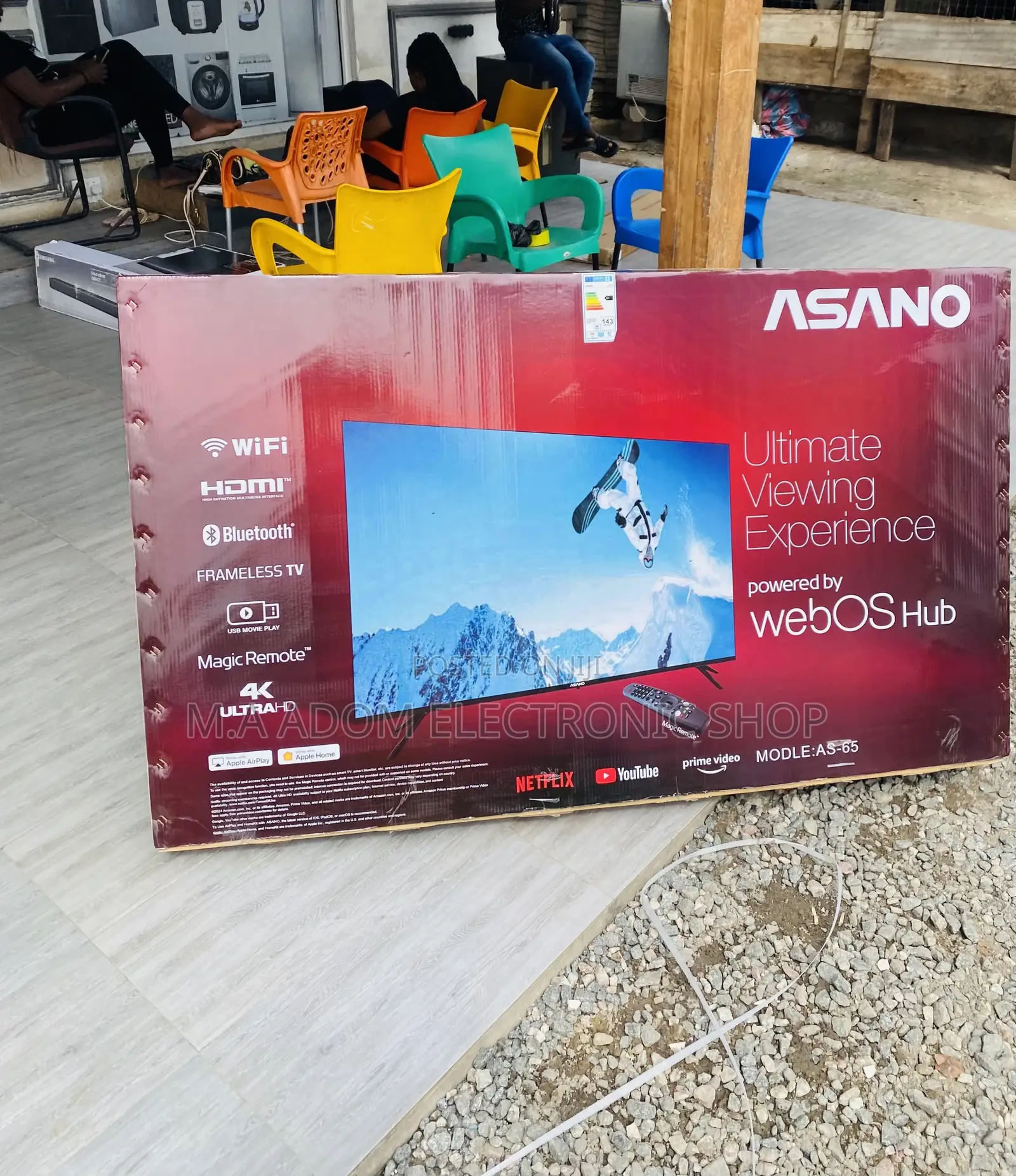 Affordable Asano 65 Smart Uhd Bluetooth Webos Television