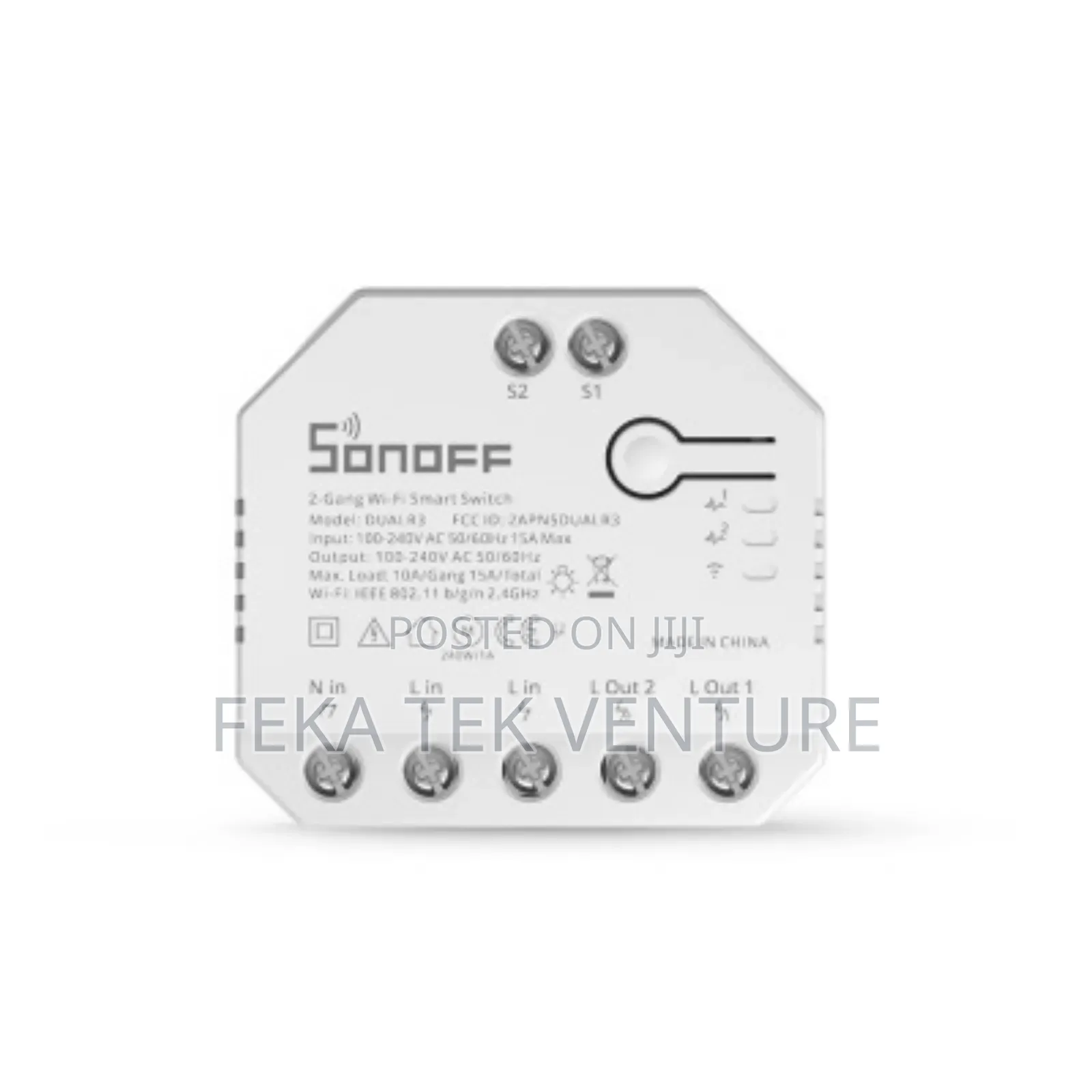 SONOFF DUALR3 Relay Two Way Power Metering Smart Switch