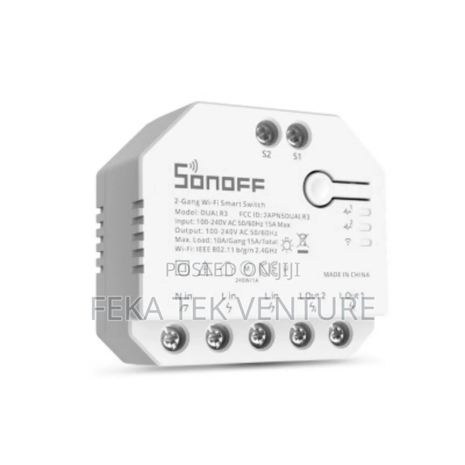SONOFF DUALR3 Relay Two Way Power Metering Smart Switch
