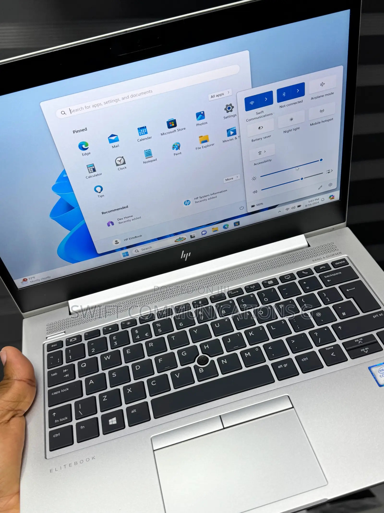 Laptop HP EliteBook 830 G6 8GB Intel Core I5 SSD 128GB