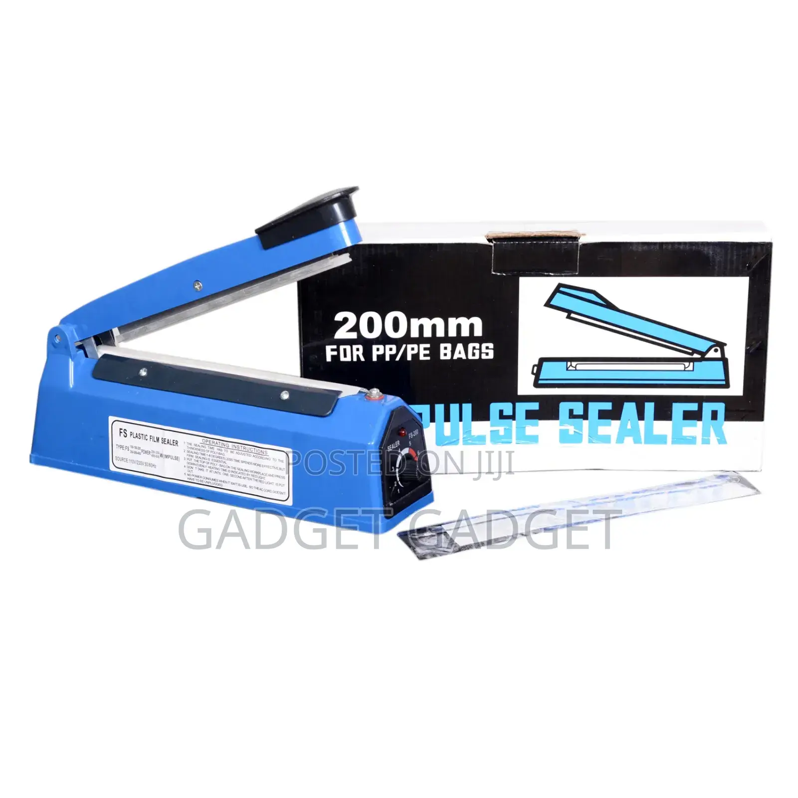 200mm Impulse Heat Sealing Machine // Sealer