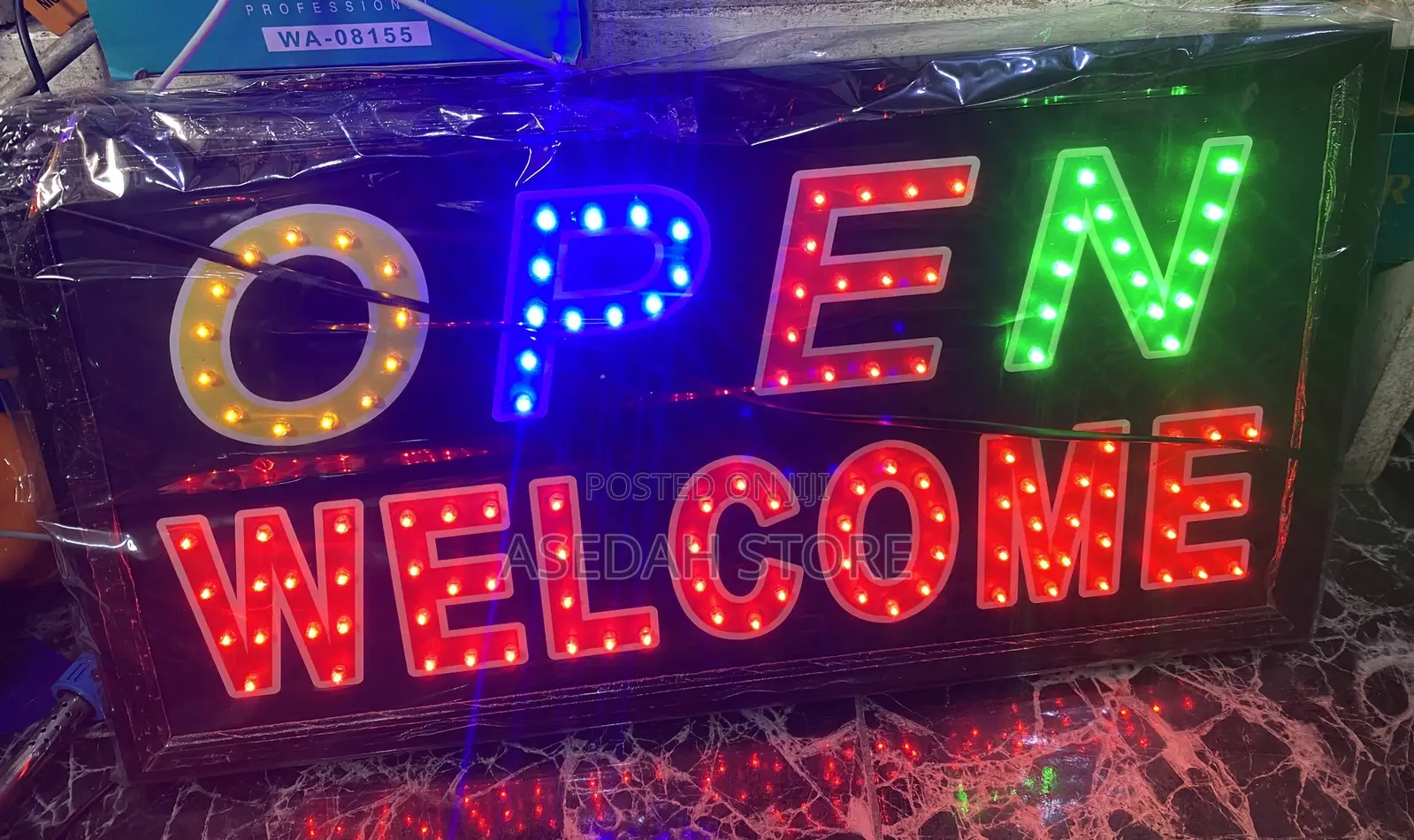 Open Welcome Led Light