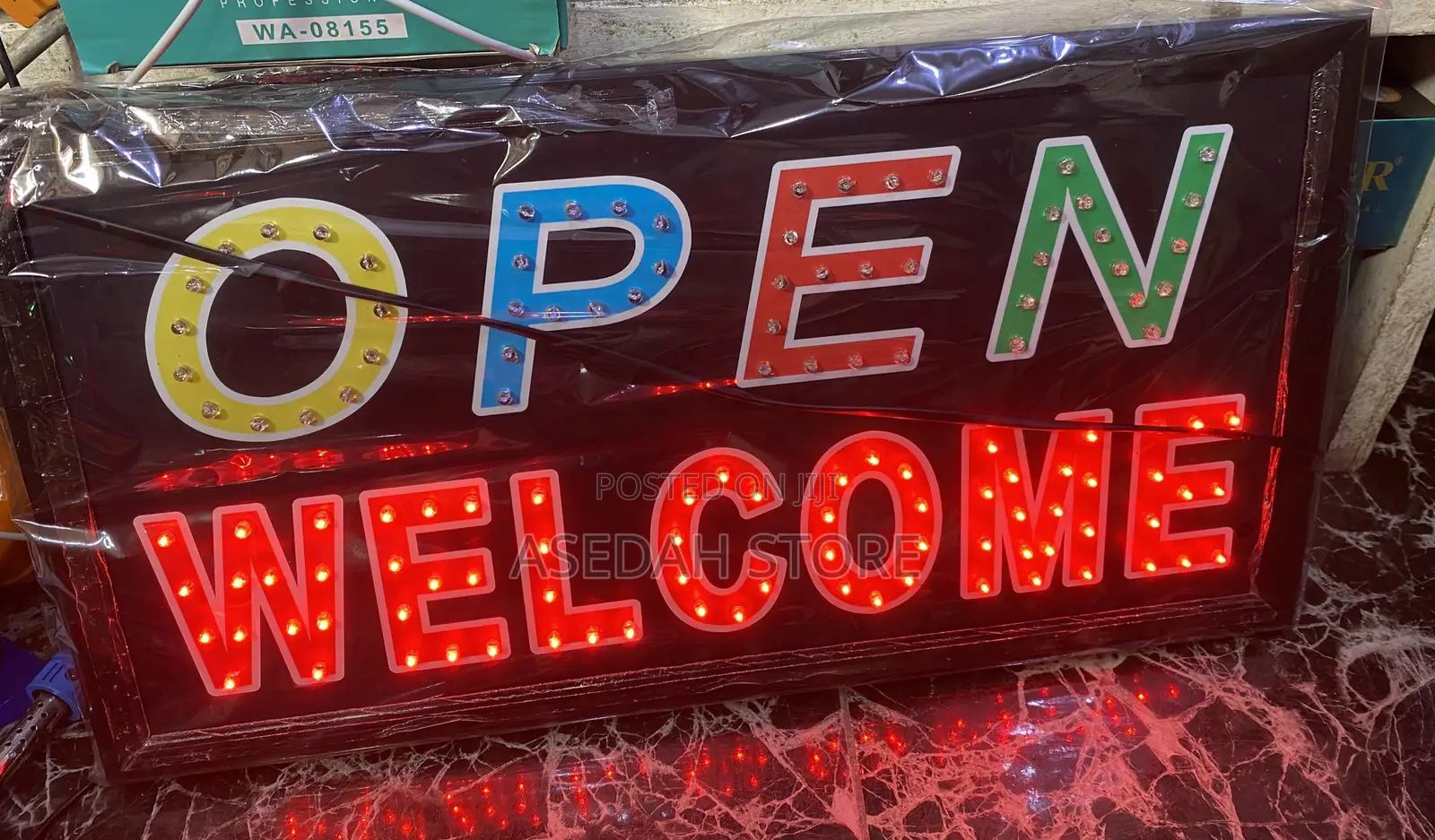 Open Welcome Led Light