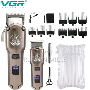 VGR v-675 Double Full Metal Beard Trimmer Barbering Machine