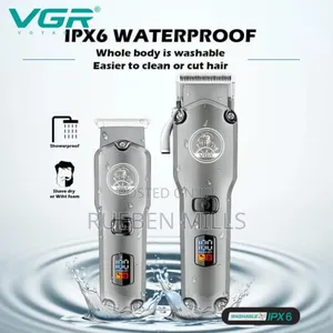 VGR v-675 Double Full Metal Beard Trimmer Barbering Machine