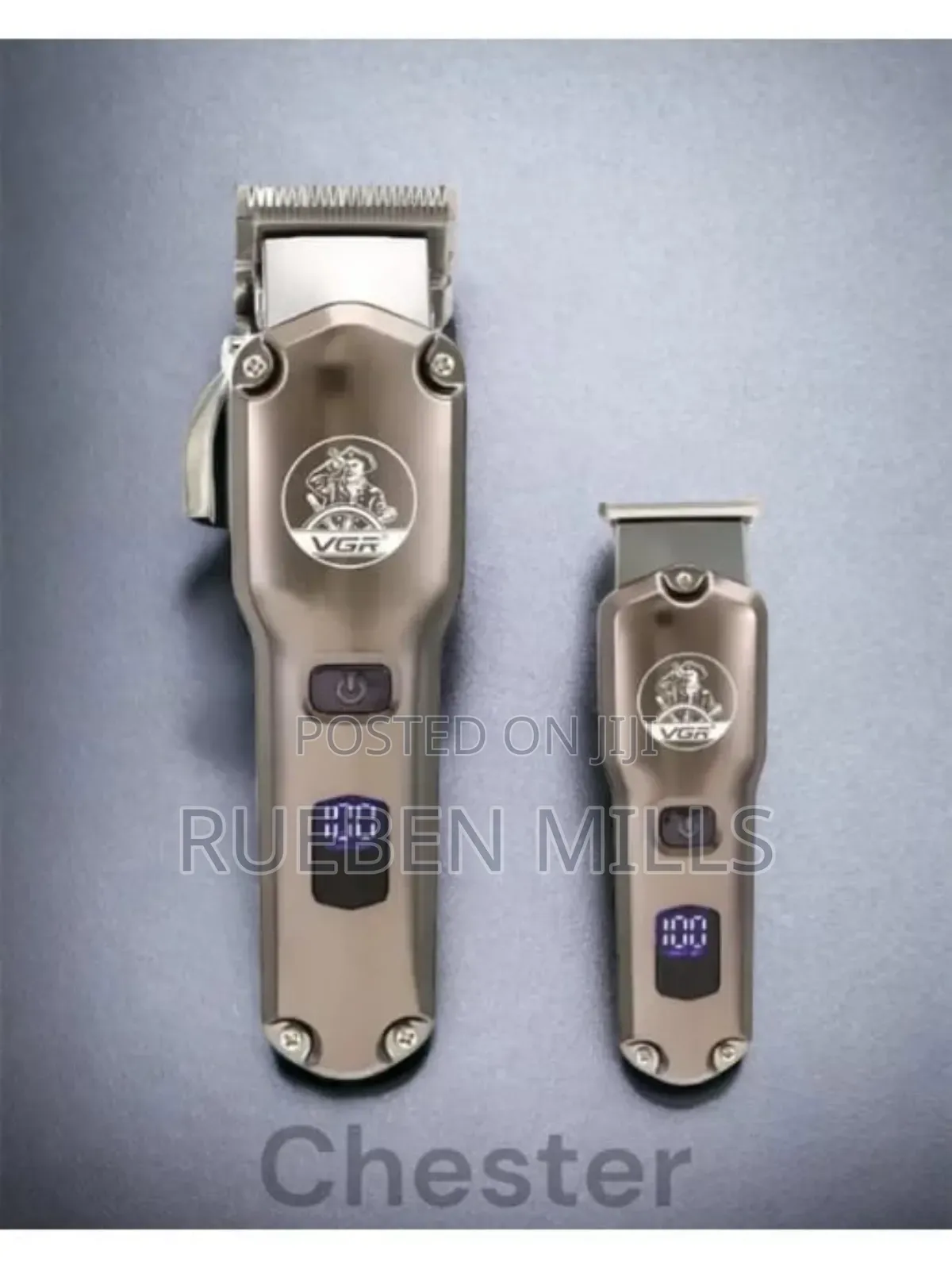 VGR v-675 Chargeable Full Metal Hair Clipper Beard Trimmer