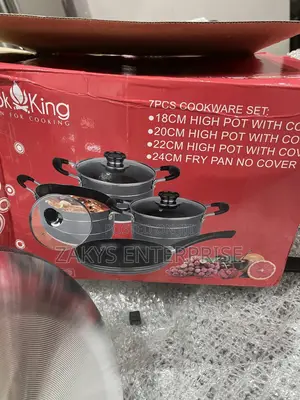 Non Stick Cookware Set 4set (7pcs)