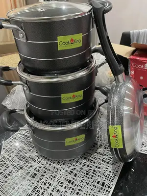 Non Stick Cookware Set 4set (7pcs)