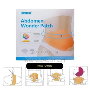 5pcs/Box Slimming Patches Natural New Belly Abdomen Wei