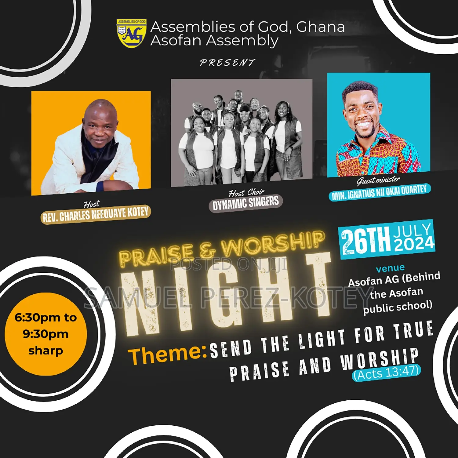 Fliers and Banner for All Events
