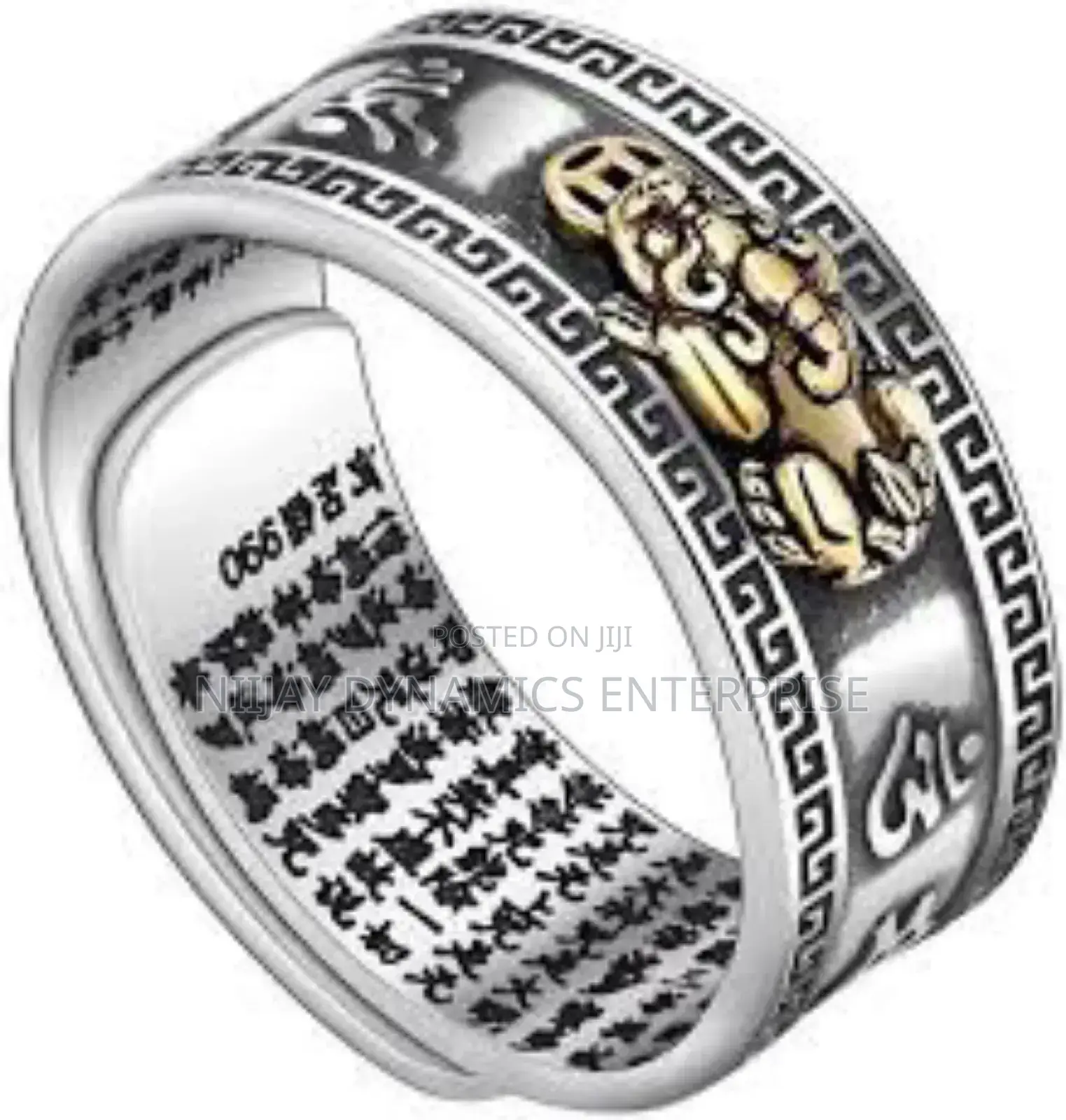 Feng Shui Pixiu Wealth Attraction Good Luck Ring