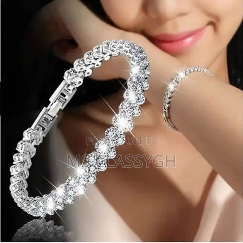 Fashion Bracelet for Women Crystal Gold Color Silver Color B