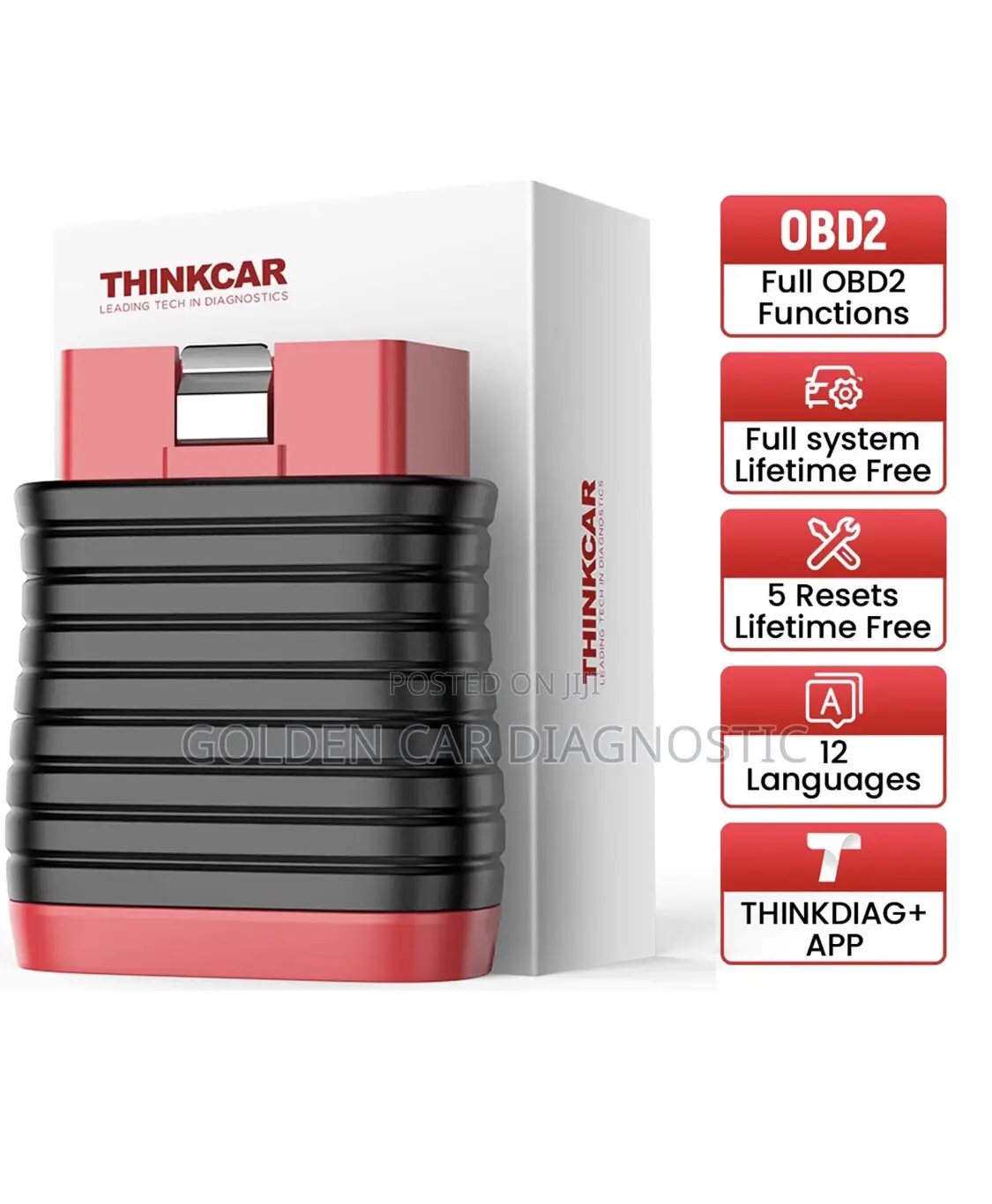 Thinkcar BD6 Bluetooth OBD2 Diagnostic Scanner