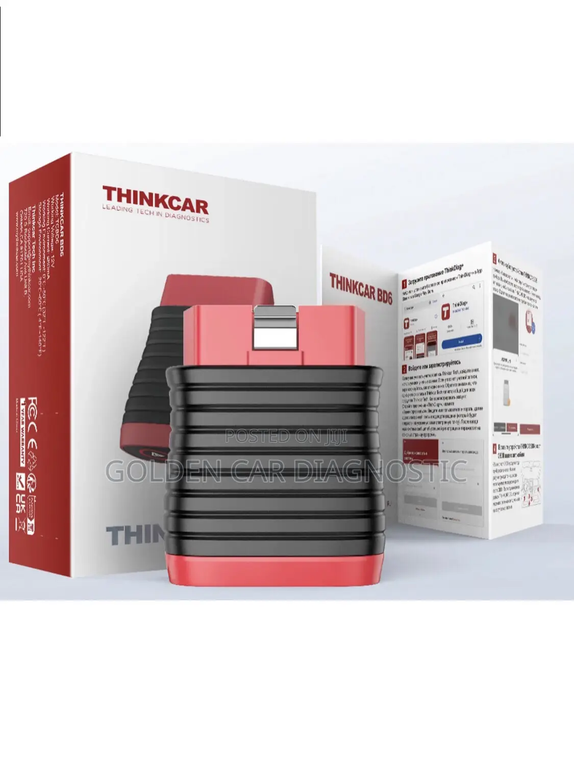 Thinkcar BD6 Bluetooth OBD2 Diagnostic Scanner