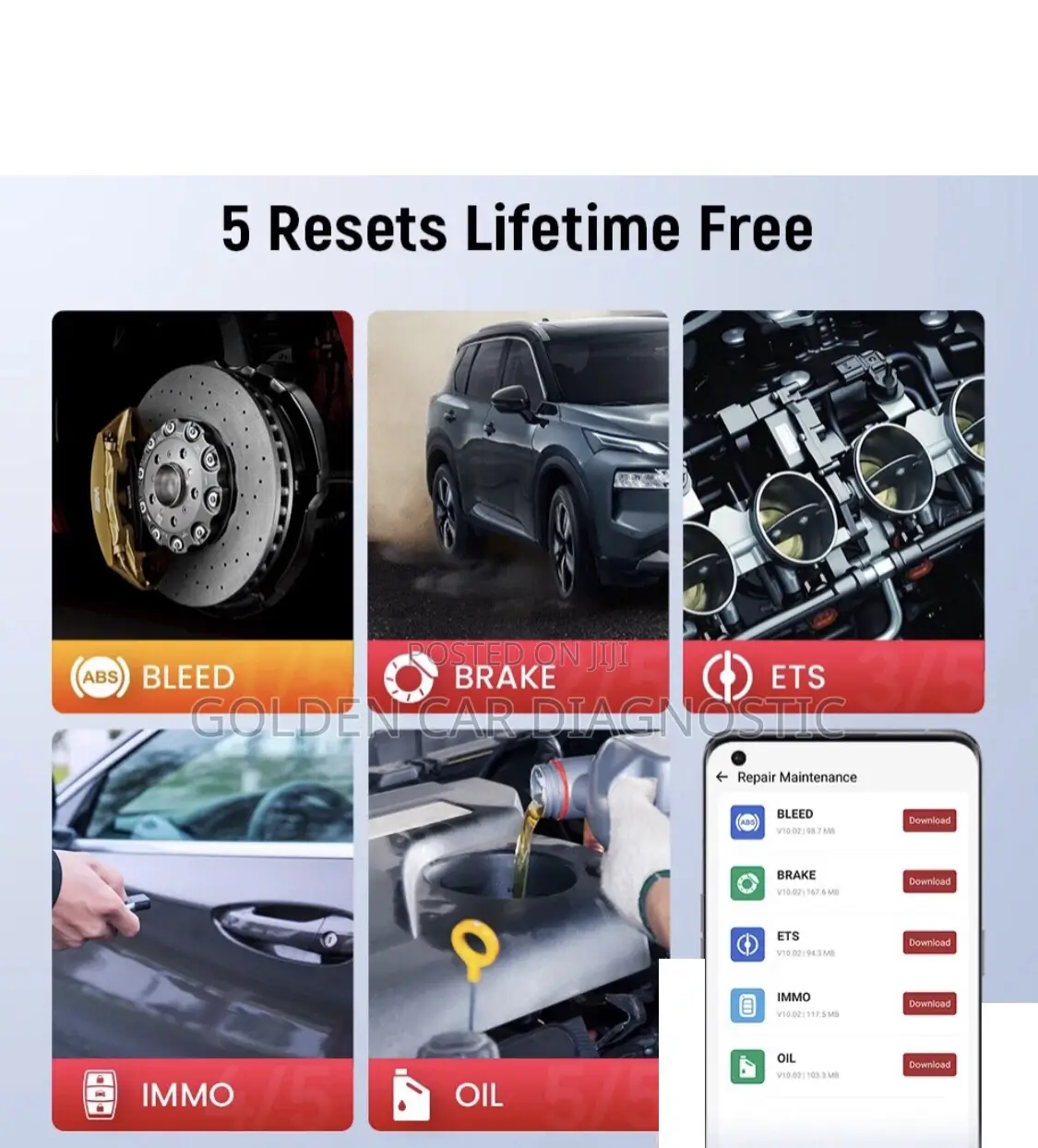 Thinkcar BD6 Bluetooth OBD2 Diagnostic Scanner