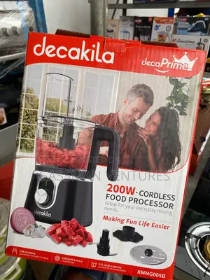 Decakila Cordless Food Processor (Chargeable)