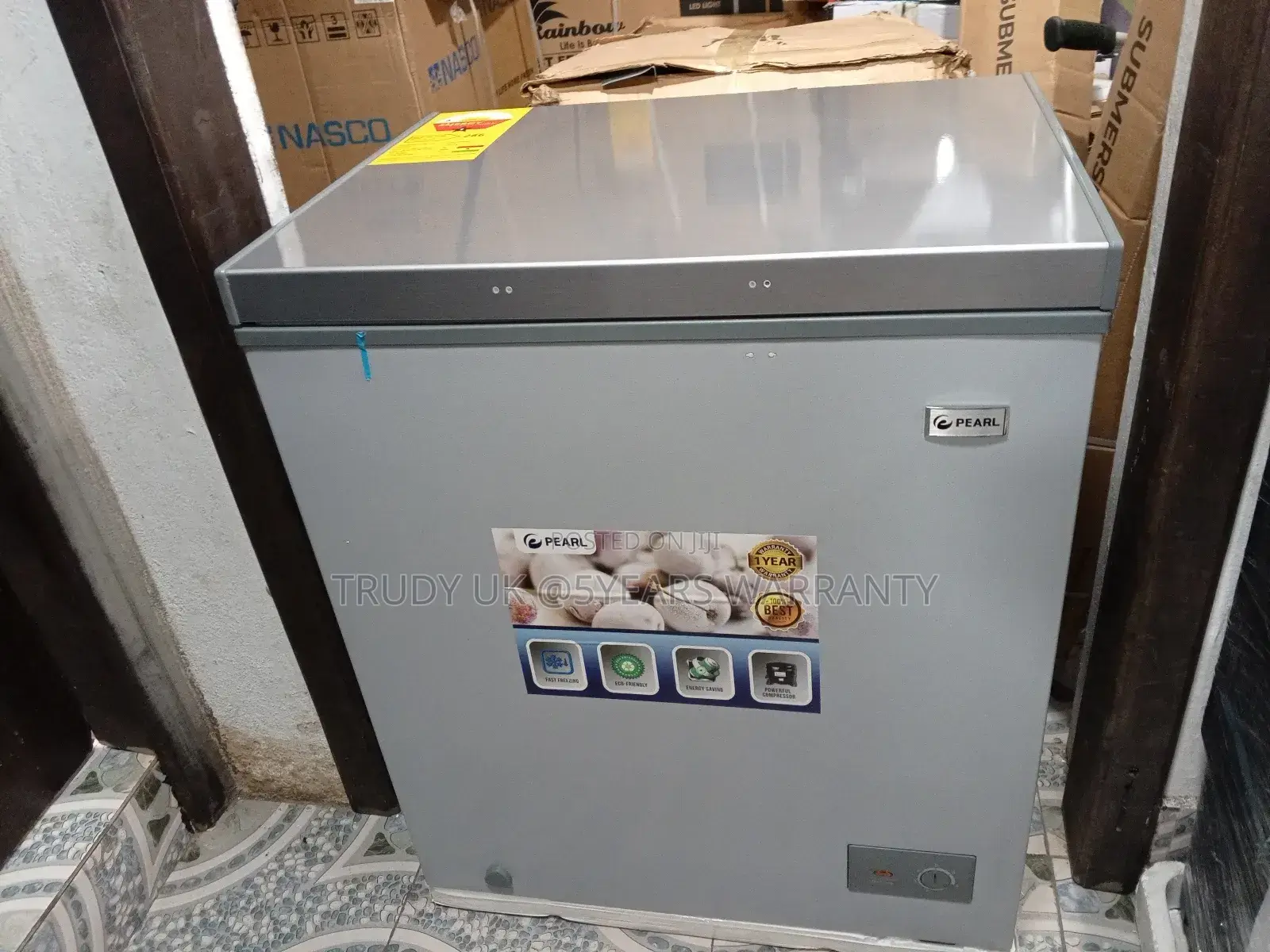 Chill Smarter Pearl Chest Freezer 145L+One Year Warranty