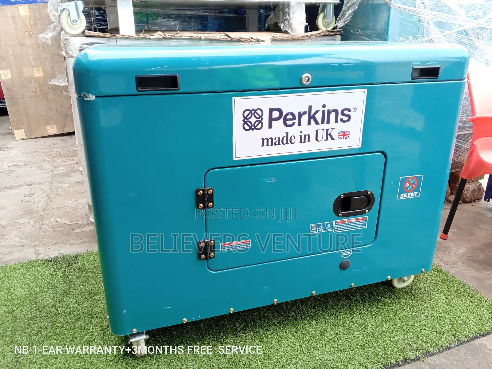 Perkins Geneset Silent Diesel 18kw Keystart UK Made Quality